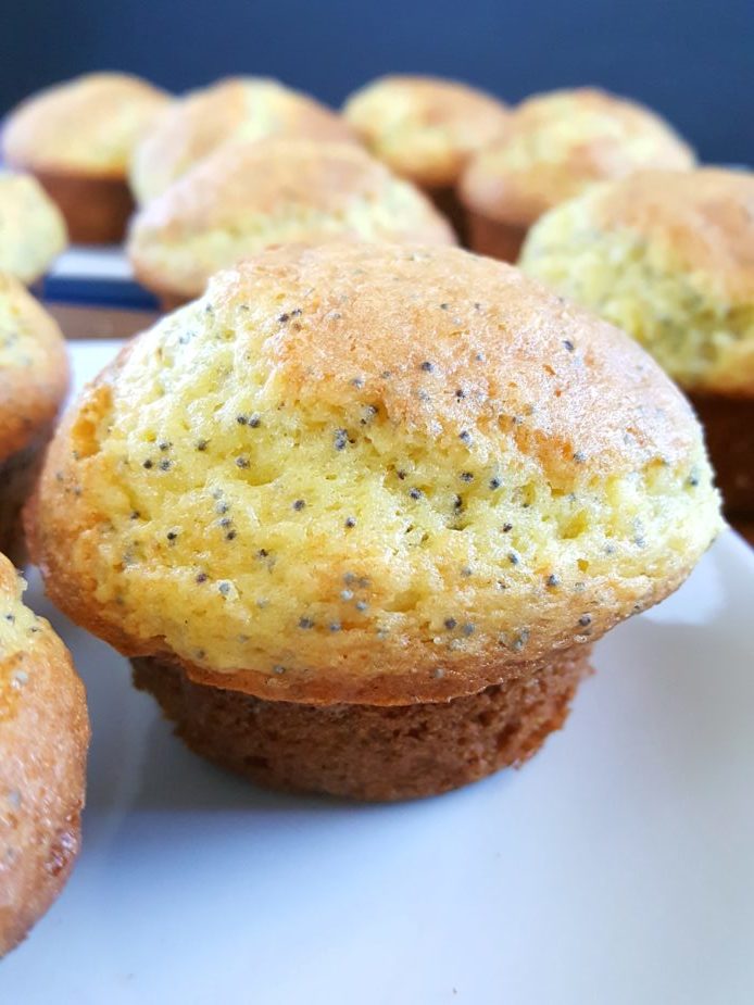 Cake Mix Lemon Poppy Seed Muffins Beat Bake Eat