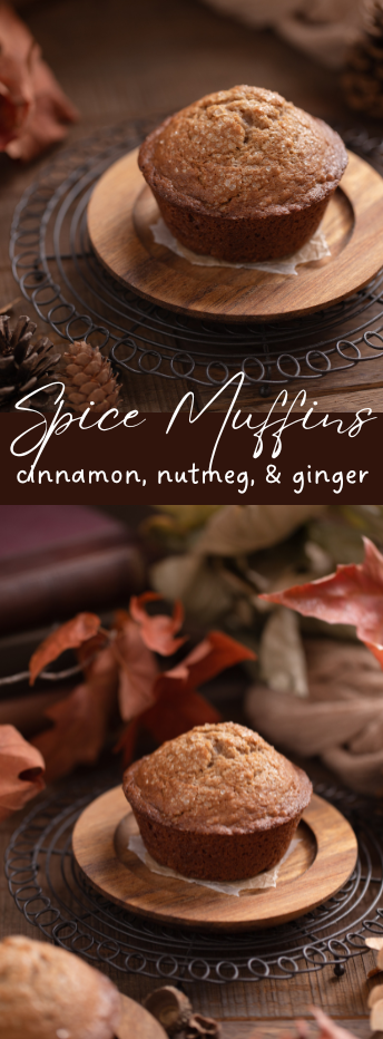 These Homemade Spice Muffins are soft on the inside, crisp on the outside, and are bursting with the comforting flavors of cinnamon, ginger, and nutmeg. | Beat Bake Eat