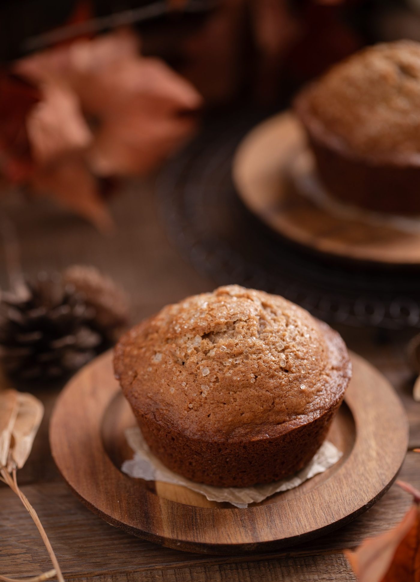Jumbo Muffins made with Sour Cream and Spices.