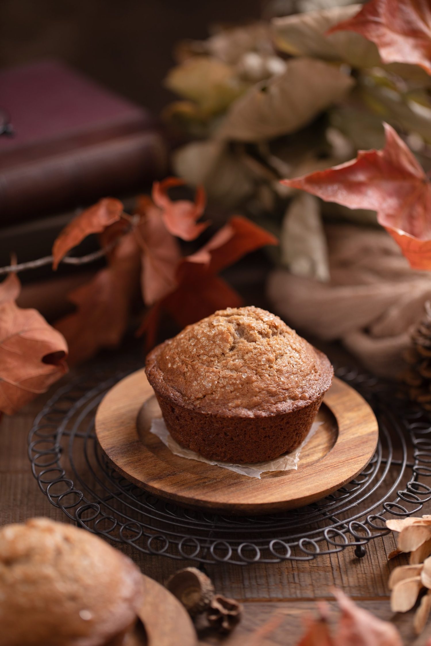 Spice Muffins made with Cinnamon, Ginger, and Nutmeg, and baked in a Jumbo Muffin Pan. | beatbakeeat.com | Food Photography