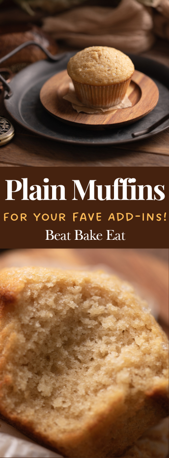 A go-to base muffin recipe for your favorite add-ins!